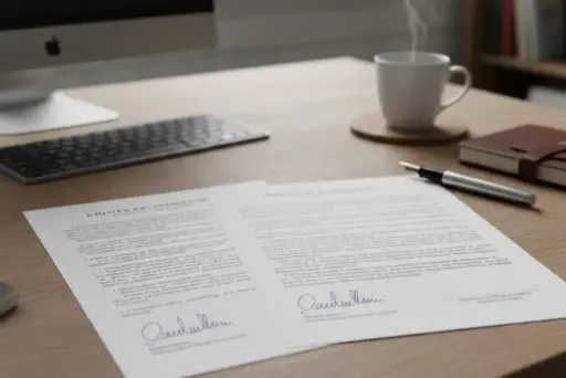 tanda tangan pembanding