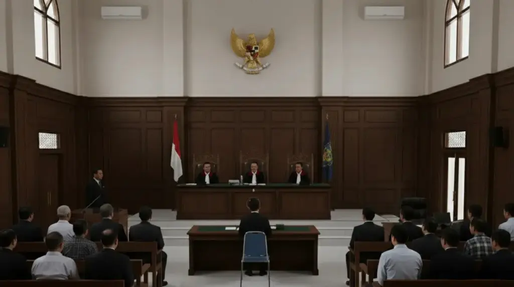saksi ahli di persidangan