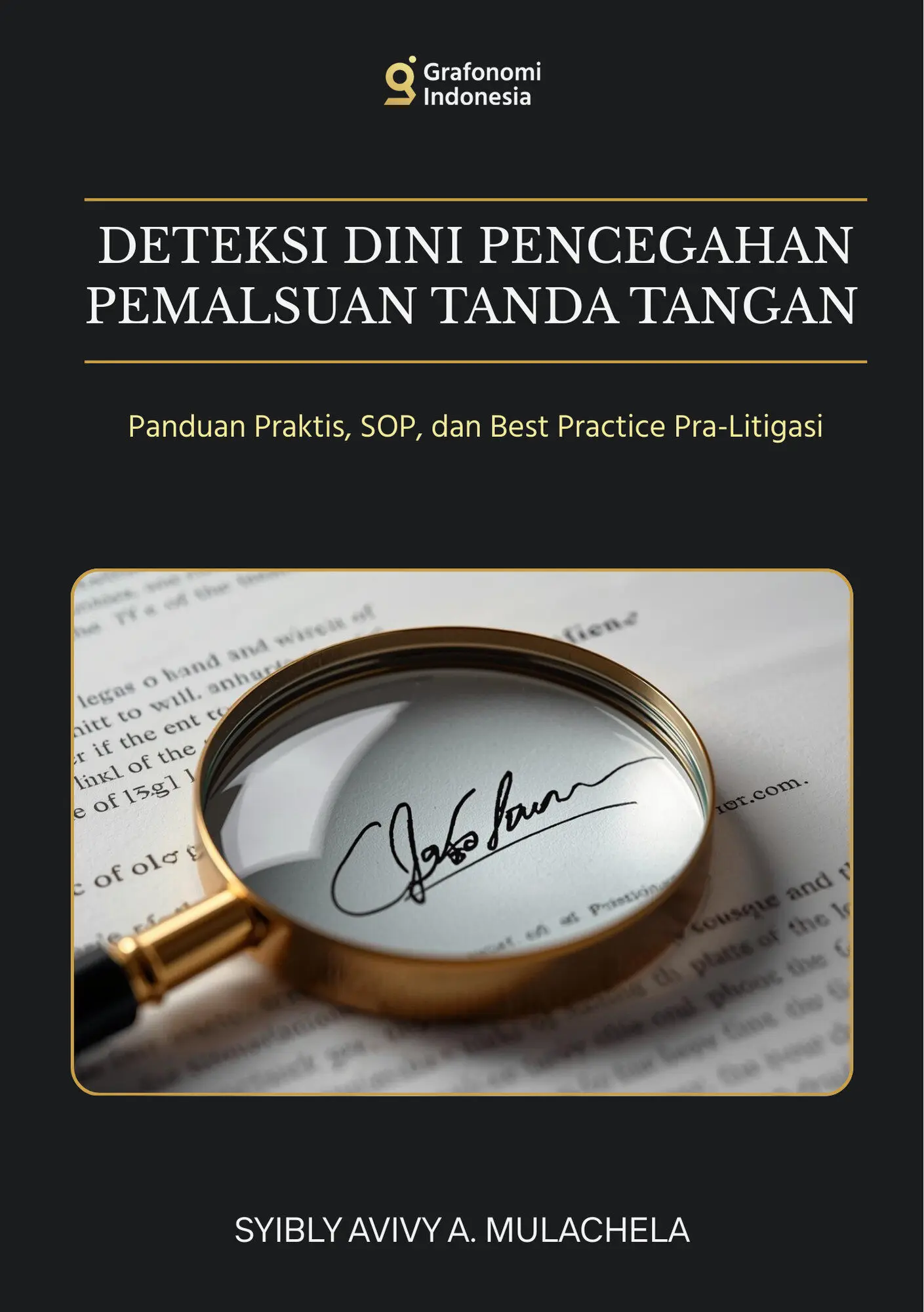 eBook
Deteksi Dini Pencegahan Pemalsuan Tanda Tangan