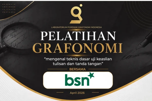 pelatihan grafonomi x BSN