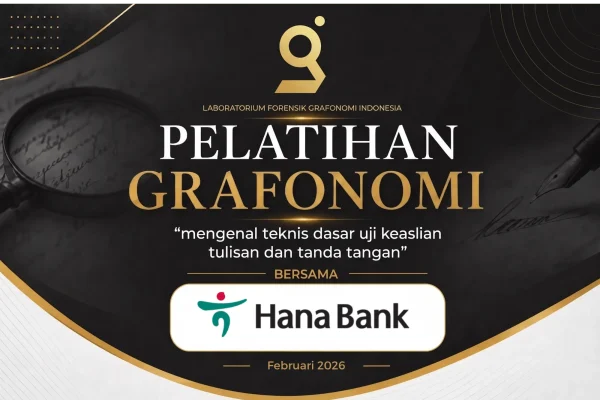 pelatihan grafonomi x hana bank